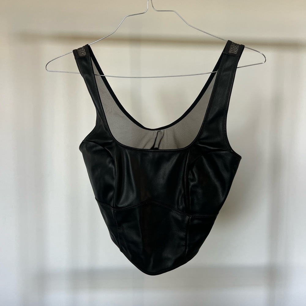 Colsie Black Corset Top